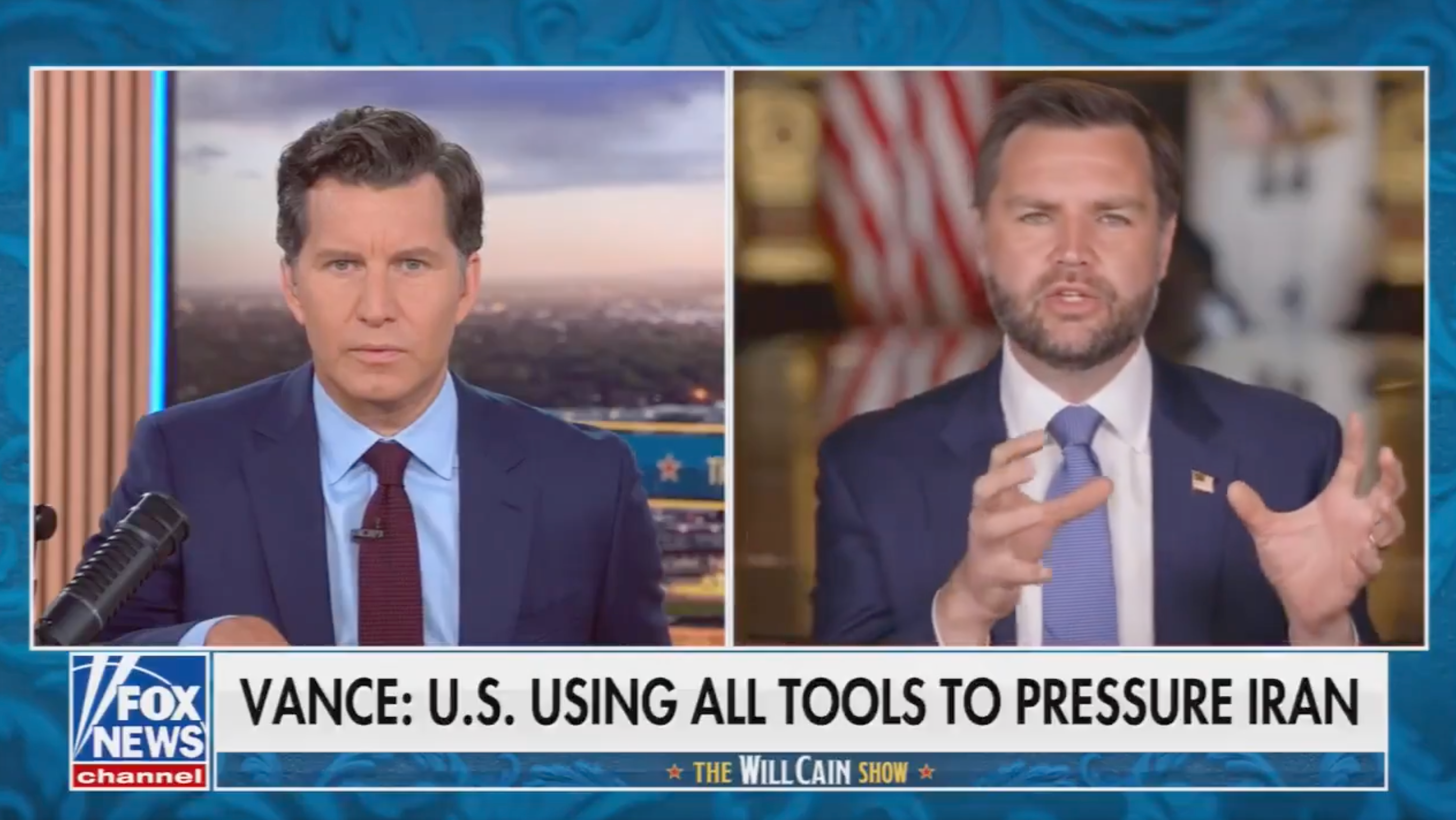 Vice President JD Vance says bringing down gas prices is 'goal number one' in the Iran war