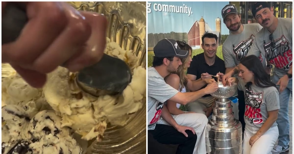Sean Walker: NHL champion celebrates at Kawartha Dairy