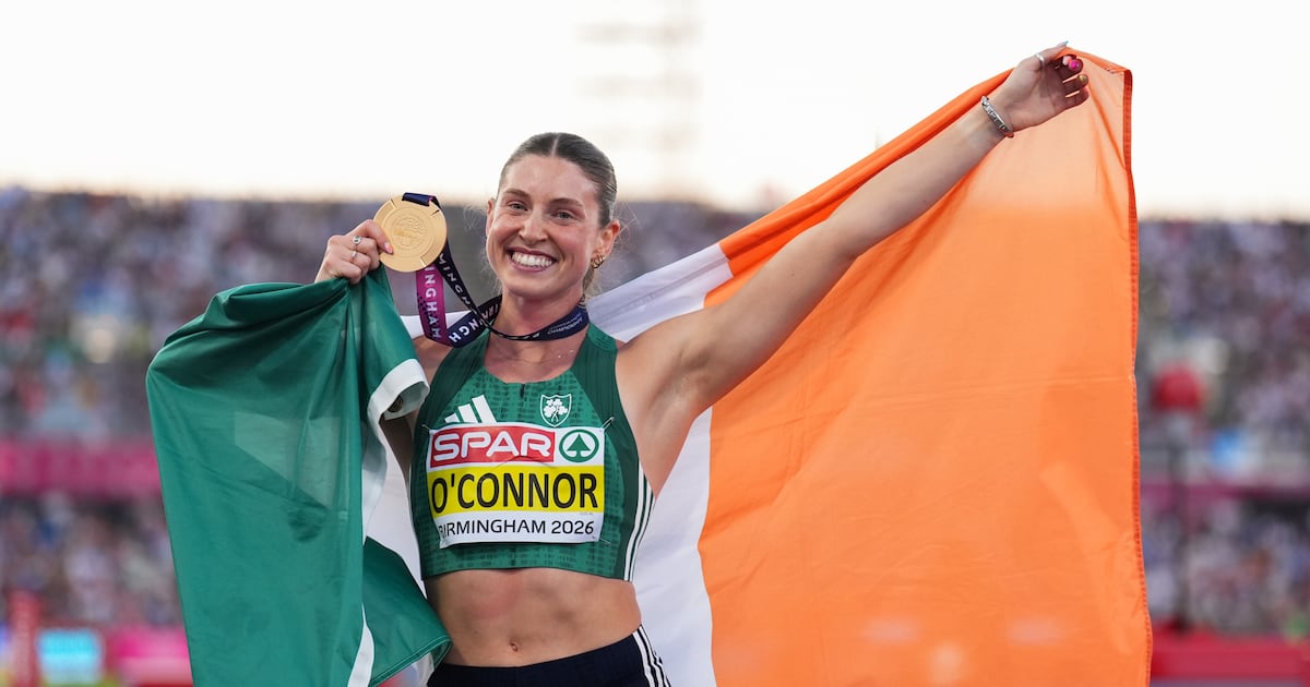 Man arrested in Birmingham after police incident delays Kate O’Connor medal ceremony – The Irish Times
