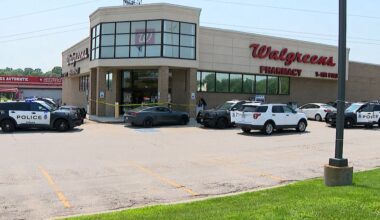 Police investigate shooting reported in traffic near Omaha shopping center
