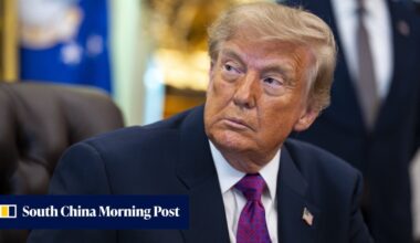 Trump hints at sanctions on Chinese banks over Iran ties before Xi’s expected US visit
