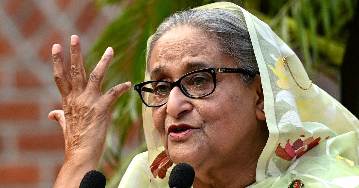 Toppled Bangladesh leader Sheikh Hasina to speak today: What we can expect | Protests News