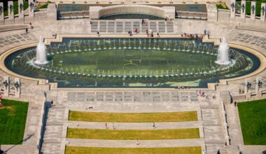 Woman charged over vandalism of World War II Memorial in Washington, DC | Crime News