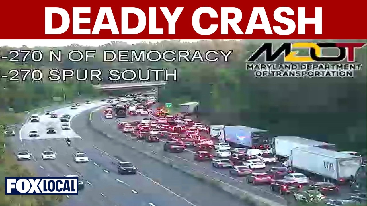 Wrong-way crash on I-270 kills 2 in Maryland