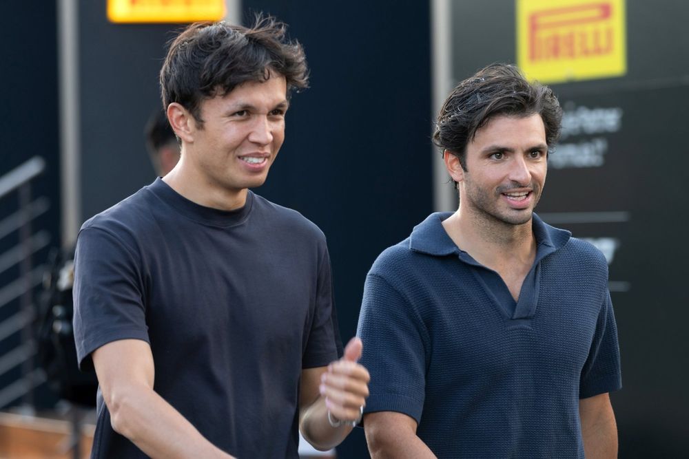 Albon and Sainz have both signed contract extensions, but they didn't have a long list of viable alternatives
