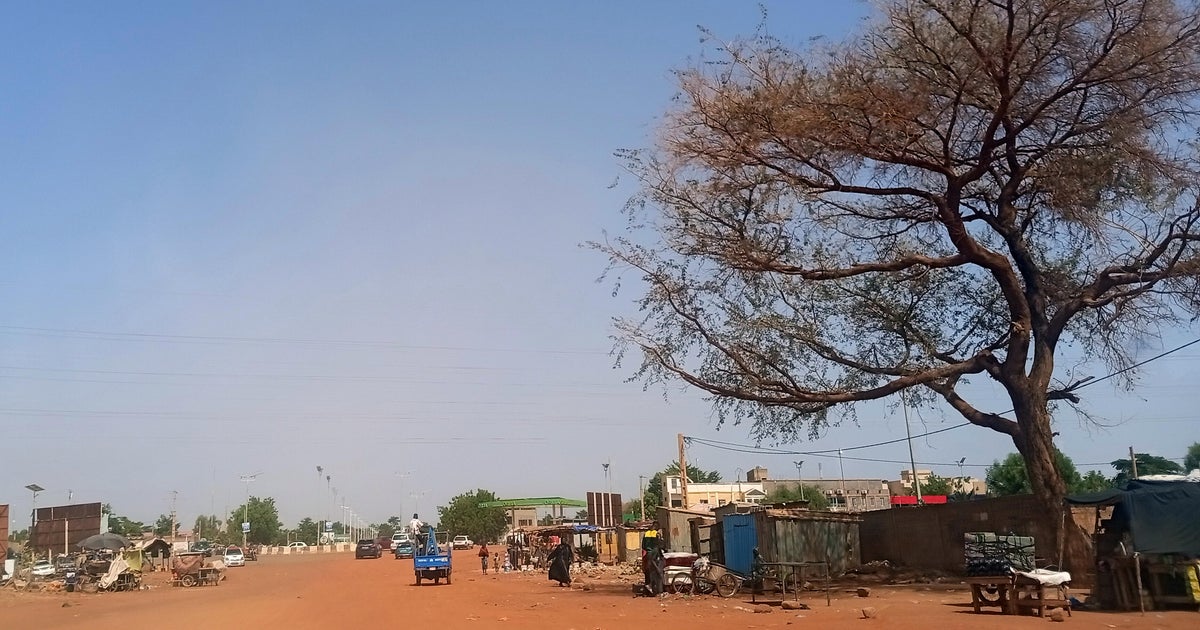 File photo of a a street in Niamey, Niger