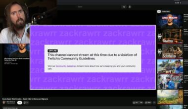 Asmongold Suspended From Twitch Again After Vile Comments