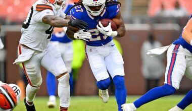 Capaccio: Arrow Up/Arrow Down: Bills at Browns preseason