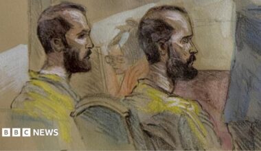 Andrew and Tristan Tate in court in Miami, Florida, on 27 August 2026