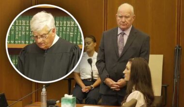 Lindsay Clancy speaks to judge for first time during murder trial