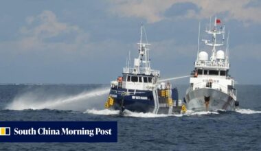 Why did US defence official Colby avoid mention of Scarborough Shoal in Manila speech?