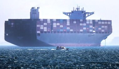 Who controls the Strait of Hormuz, where traffic declined amid the Iran war