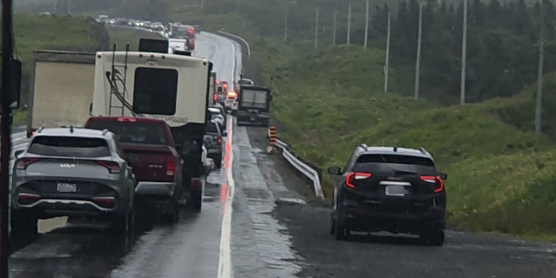 TCH Reopened Near Jack's Pond Following Serious Collision