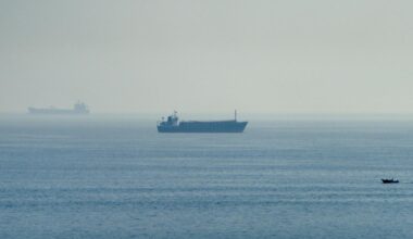 Tanker carrying natural gas through Strait of Hormuz struck by missile overnight: report