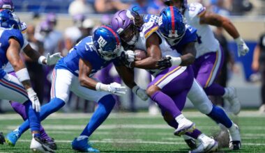 Giants takeaways from preseason opener loss to Vikings