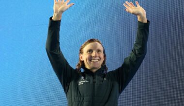 Katie Ledecky handed first international 800m freestyle loss in stunner