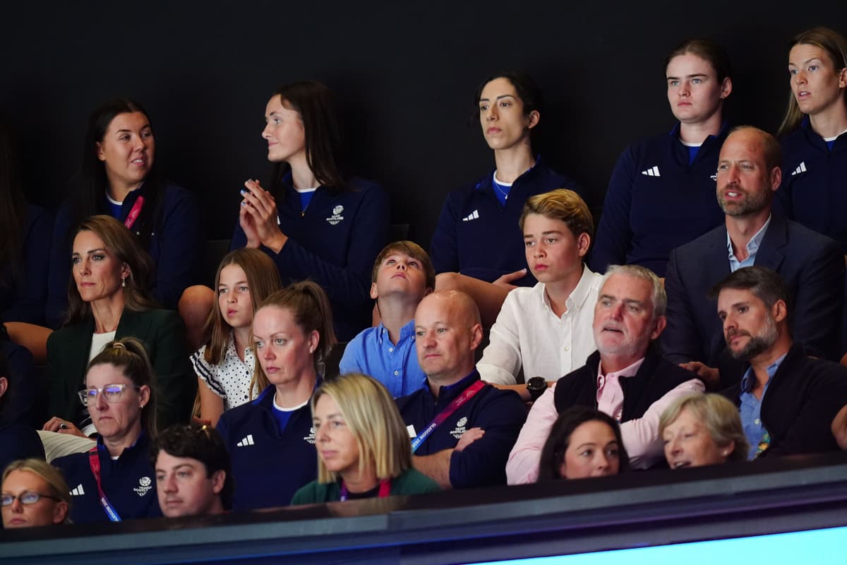Prince Louis' surprise appearance with family at Commonwealth Games - London Evening Standard