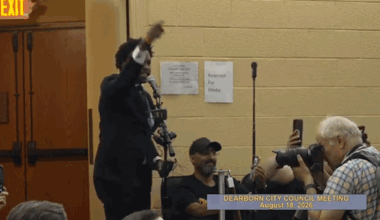 Dearborn town hall erupts over Sharia law and anti-Islam protests