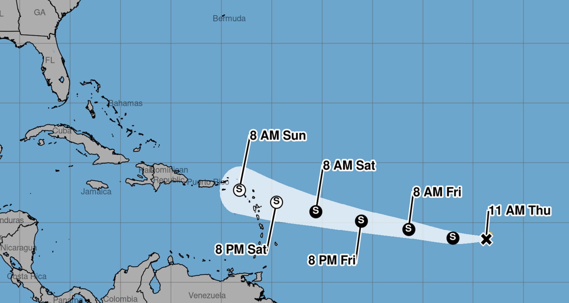 Tropical Storm Dolly forms in the Atlantic, hurricane center says – Orlando Sentinel