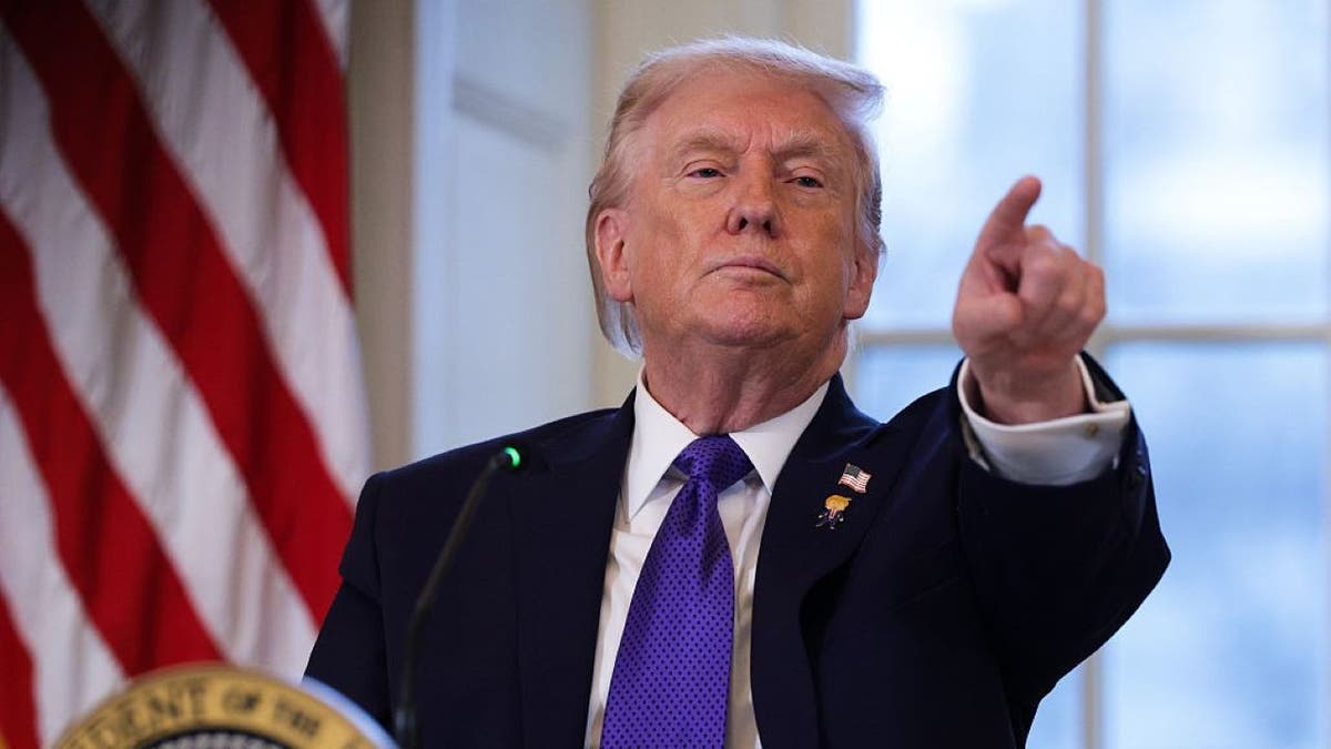 Donald Trump points
