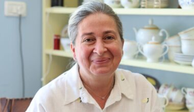 Elisheva Levy at Kumkum Tea House, 2026 (Yitzchak Ledee)