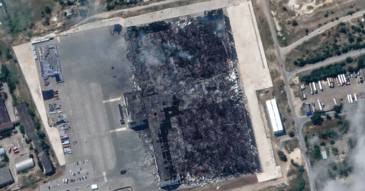 Satellite Images Reveal Damage To Russia's Wildberries Warehouses - Radio Free Europe/Radio Liberty