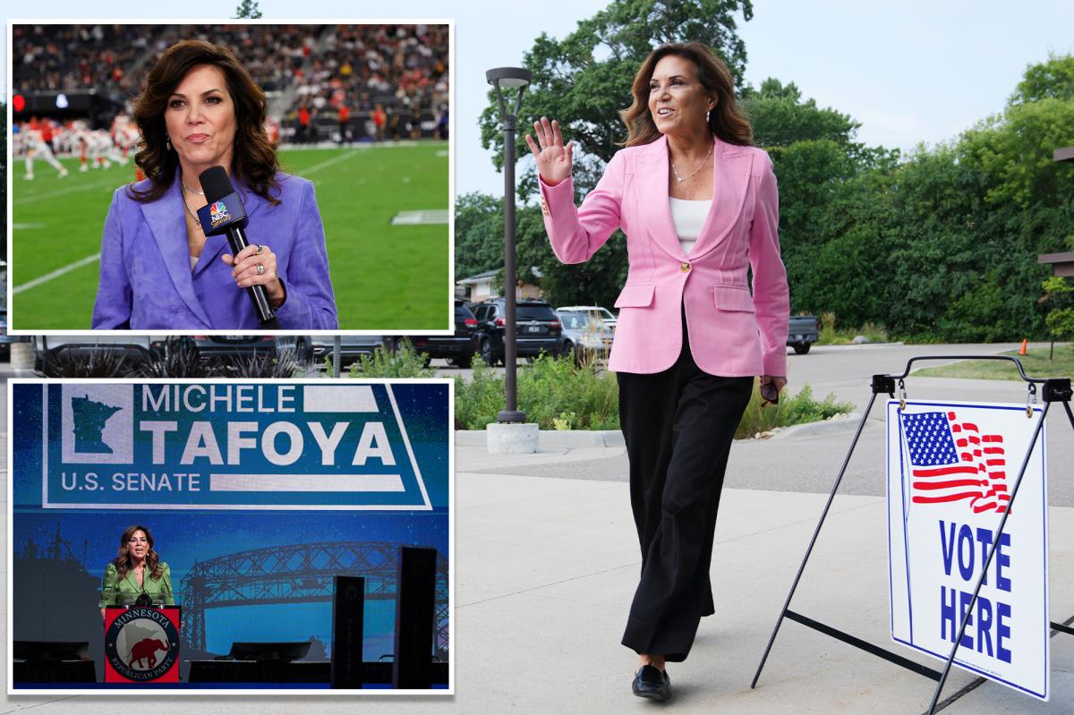 Former NFL sideline reporter Michele Tafoya wins Minnesota GOP Senate primary 