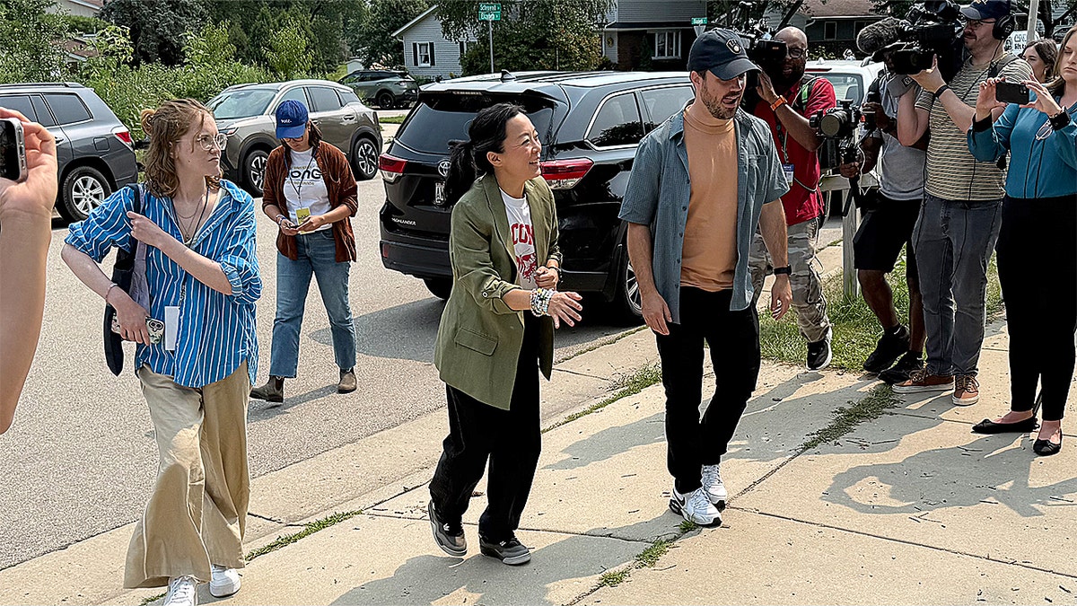 DSA member and Democratic gubernatorial candidate state Rep. Francesca Hong of Wisconsin