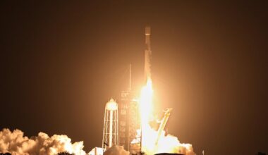 SpaceX rocket booster is on a 5,400-mph collision course with the moon, expected to leave crater 16 feet deep