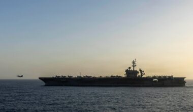 New aircraft carrier heads to Middle East amid concerns about USS Lincoln conditions