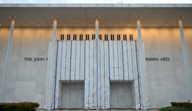Judge considers Kennedy Center board's push to put Trump's name back on building