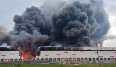 Ukrainian drone strike on Russian warehouses in Moscow region kills 5, local official says