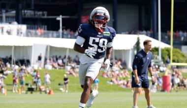 Sunday Patriots Notes: Under-the-radar players starting to emerge in training camp