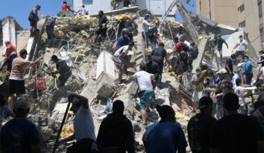 Colombia earthquake rescuers race to find survivors in rubble as death toll rises to at least 169