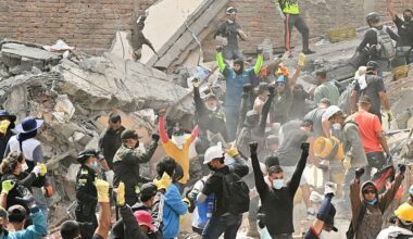Colombia earthquake death toll rises as frantic search for survivors continues