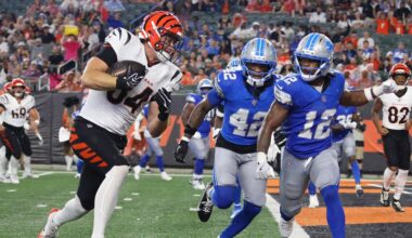 6 takeaways from Detroit Lions’ preseason loss to the Cincinnati Bengals