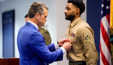 Pentagon upgrades awards of 3 Marines for "combat heroism" after Abbey Gate attack in Kabul