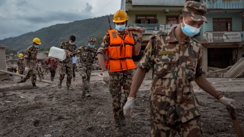 Live updates: Death toll rises and thousands still missing in Nepal and China after catastrophic floods
