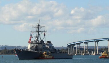 USS Benfold, Navy destroyer, went days without power in the South China Sea