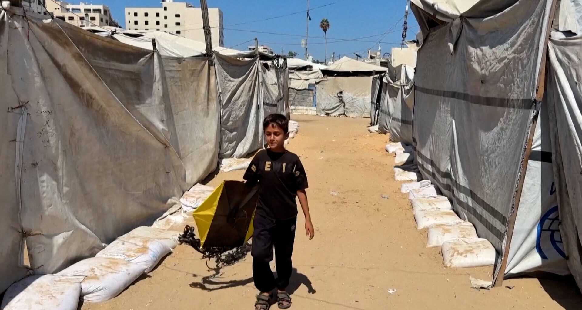 Gaza’s Children Protest as Israel’s Military Chief Declares Kite Flying a “Terrorist Act”