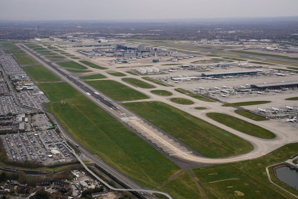 Heathrow birds eye view