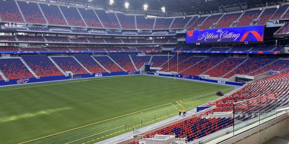 Bills open Highmark Stadium for first event