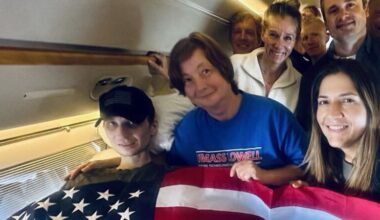US Marine veteran Robert Gilman arrives in US after release from detention in Russia