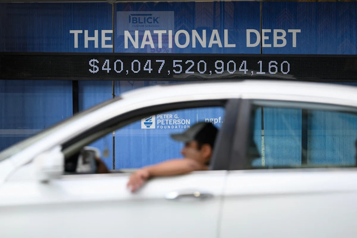 How the US government pushed the national debt to $40 trillion in less than a generation