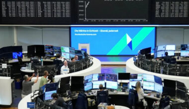 European shares scale record peak on earnings, US-Iran optimism