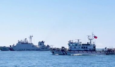 China deploys record number of ships around Taiwan as pressure grows