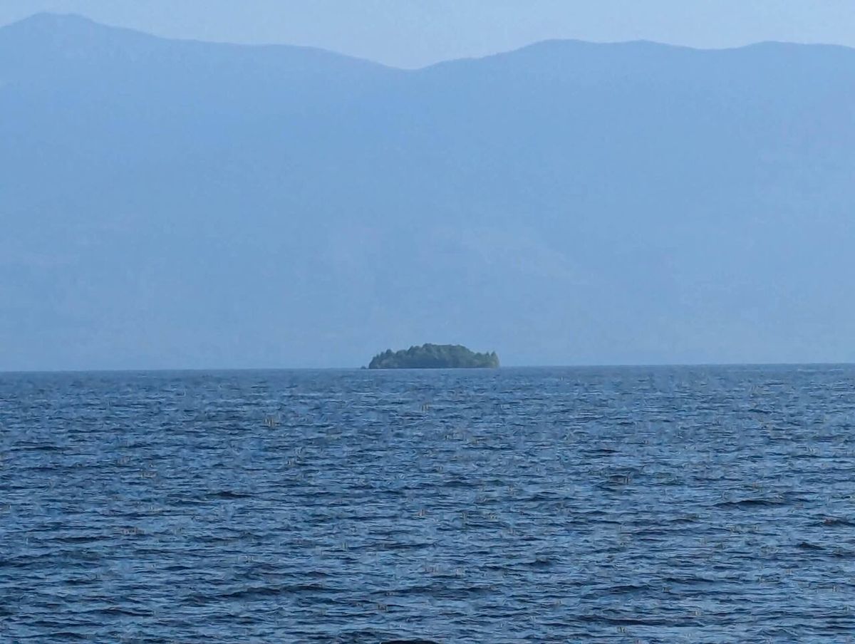 An island mysteriously appeared — then disappeared — on B.C.'s largest reservoir