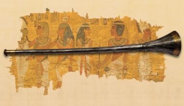 The Egyptian trumpets that lay silent for over 3,000 years