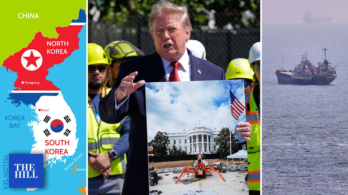 Trump's works in progress: Hormuz Strait claims, White House ballroom, Iran 'economic D-Day'