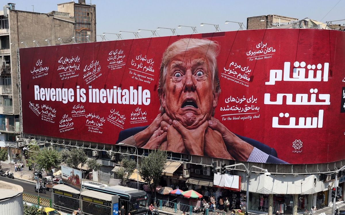 Iran threatens to strike US companies after Trump declares economic war